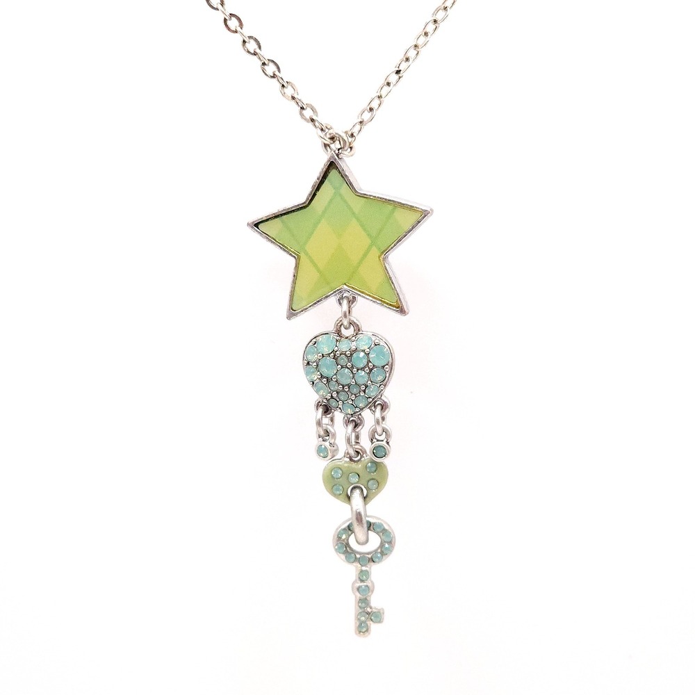 Pilgrim‎ Star Heart Key Necklace